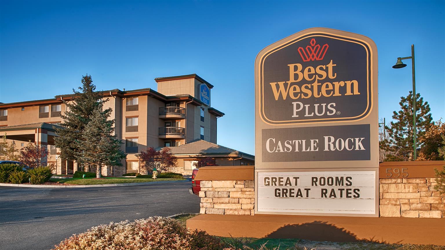 Hotel Best Western Plus Castle Rock Exterior foto